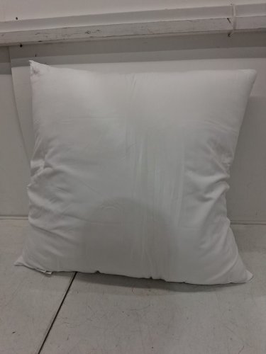 throw pillow insert - 18" x 18" - white image 3