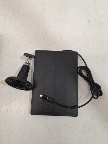 COMPACT UNIVERSAL SOLAR PANEL FOR SECURITY CAMERAS - 3W 6.8"X4.72" - BLACK (MODEL: ZH-2403) image 2