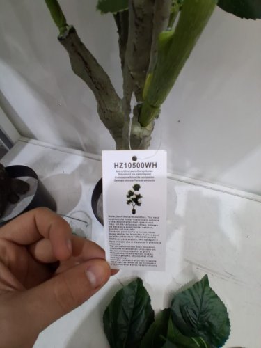 2PK Costway Artificial Hydrangea Tree - 43.5" - Green/White (Model: HZ10500WH) image 4