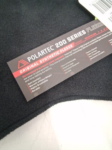 POLARTEC RERIGIWEAR 200 SERIES FLEECE NECK GAITER - OSFM - BLACK image 4