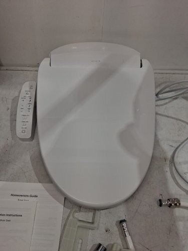 Kohler Elongated Purewash Bidet Toilet Seat - White - (Model: 32330-0) image 7