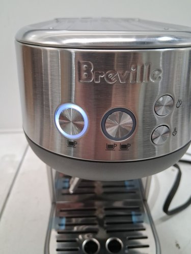 BREVILLE THE BAMBINO COMPACT ESPRESSO MAKER - STAINLESS STEEL (MODEL: BES450BSS) image 2
