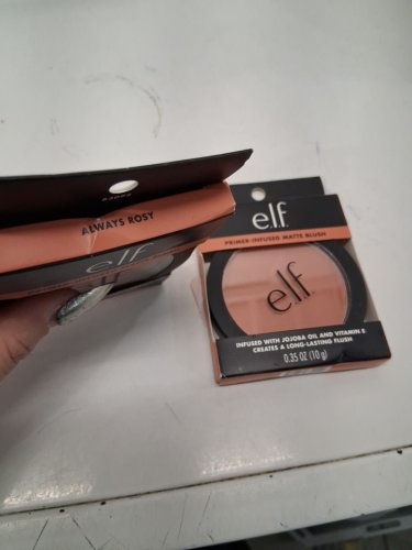 2PK E.L.F primer infused matte blush - always rosey - 10g/each image 3