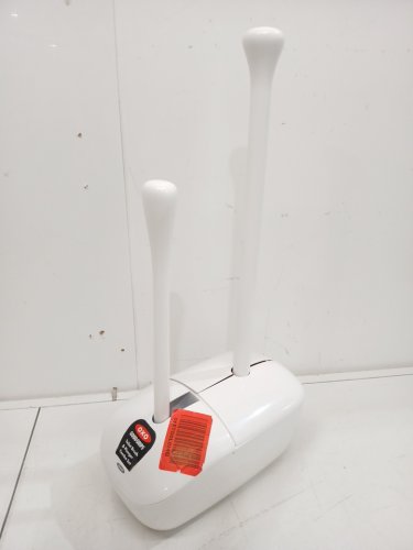 OXO GOOD GRIPS HIDEAWAY TOILET BRUSH AND PLUNGER COMBO SET - WHITE (MODEL: 1373580) image 4