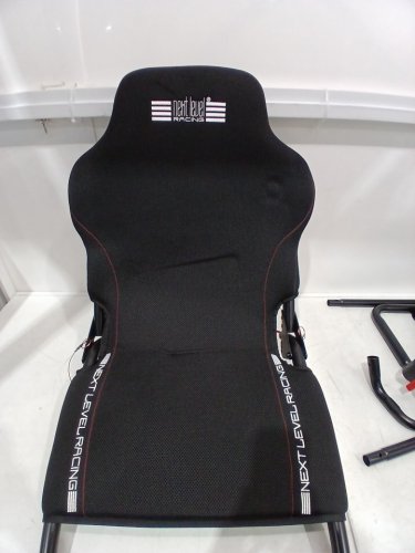 kid's next level racing gtlite junior simulator cockpit set - for ages 5-12 - black (model: NLR-S041) image 4