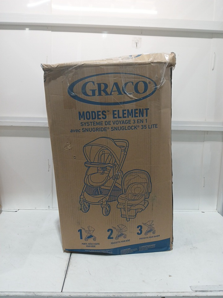 GRACO MODES ELEMENT 3-IN-1 TRAVEL SYSTEM WITH SNUGRIDE SNUGLOCK 35 LITE STROLLER - MYLES FASHION (MODEL: 2112257) image 2