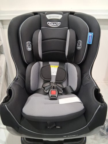 GRACO EXTEND2FIT CONVERTIBLE CAR SEAT - TITUS GREY/BLACK (MODEL: 2149057) image 4