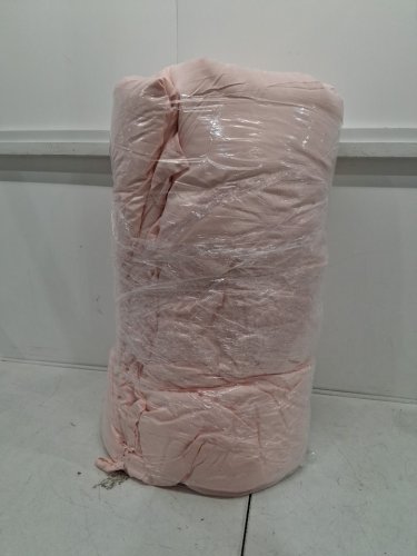 Yikush Shabby Chic Soft Ruffle Comforter - Queen- Pink image 4