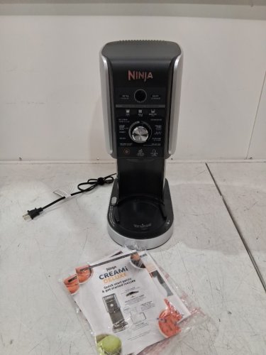 Ninja CREAMi Deluxe XL **MACHINE ONLY** 11-in-1 Ice Cream & Frozen Treat Maker - Make Ice Cream, Sorbet, Gelato, Slushies, Frozen Drinks & More - Silver (MODEL: NC501C) image 3