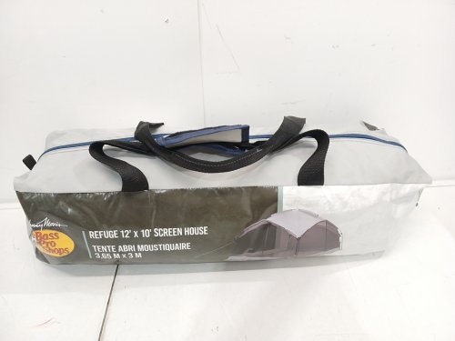 BPS refuge polyester screen house - 12ft x 10ft - grey (model: 3387190) image 2