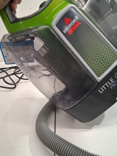 BISSELL LITTLE GREEN PROHEAT PORTABLE DEEP CLEANER/SPOT CLEANER WITH SELF-CLEANING HYDRORINSE TOOL - GREEN/GREY (MODEL : 2513B / 2513N) image 5