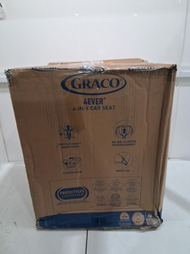 GRACO CHILDREN 4EVER ALL-IN-ONE PLUSH CONVERTIBLE CAR SEAT - ROCKWEAVE (MODEL: 1997500) image 2