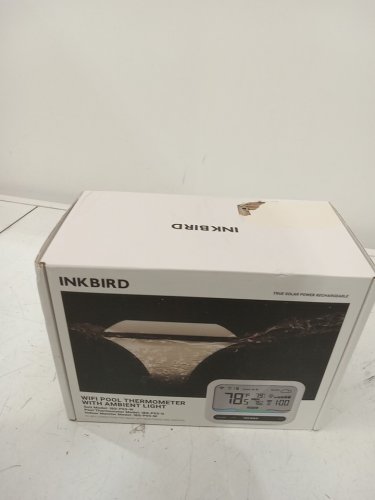 INKBIRD wifi Solar Pool Thermometer with Ambient Light - white (model: IBS-P05R) image 2