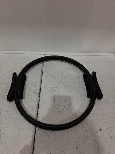 Prosourcefit Pilates Resistance Ring with Dual Grip Handles For Toning And Fitness - 14" - Black image 3