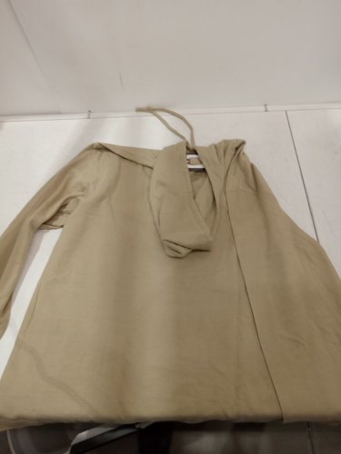 Men's CAT pull over long sleeve sweater - large - tan (STYLE: 1980202) image 5