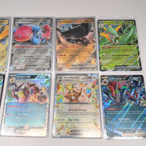 10 Assorted Pokemon Rare Foil EX Collector Trading Cards image 4