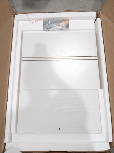 IRONCK Corner Bookshelf and Bookcase with 2 Storage Cabinets and 7 Tier Shelves - 71" - White (Model: HK-CWG-01) image 4