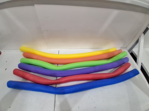 6PK SLOOSH Foam Pool Noodles - STANDARD SIZE (2.3") - 48" - MULTICOLOUR (MODEL: 41037) image 4