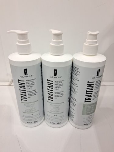 3PC LUC VINCENT TRAITANT TREATMENT shampoo + 2 conditioner set - 500ml/each image 3