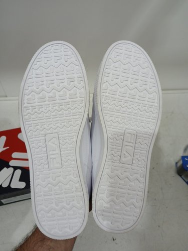 women's fila unlock court shoes - size 10 - white (style: 1889910) image 4