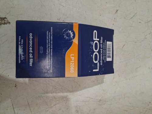 Loop engine oil filter - For Various SUV models - Blue - (Model: LP12060) image 2