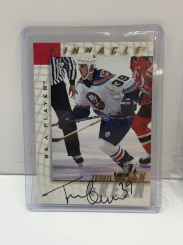 6 ASSTD SIGNED 1998 PINNACLE BE A PLAYER NHL HOCKEY CARDS image 7