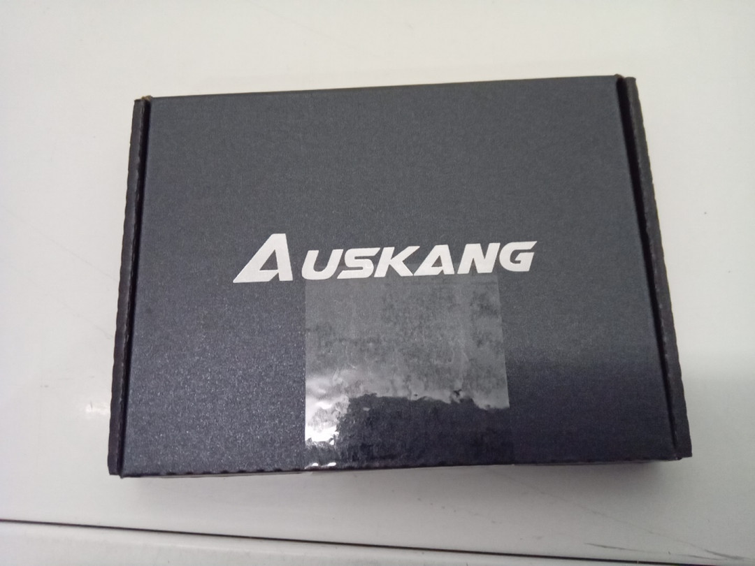 Auskang Ultra Slim Power Bank with Built-in Lightning Cable - 5000mAh - Black (Model: WT-H362) image 2