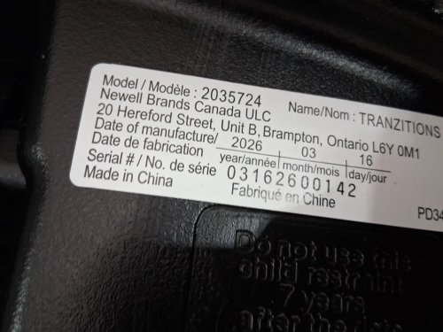 GRACO C20 TRANZITIONS 3-IN-1 HARNESS BOOSTER CAR SEAT - 100LBS CAP - BLACK (MODEL: 2035724) image 4