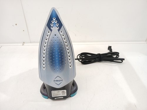 T-FAL ULTRAGLIDE PLUS ENHANCED STEAM IRON WITH CALCIUM COLLECTOR - BLACK/TEAL (MODEL: 1980969/FV5871Q0) image 4