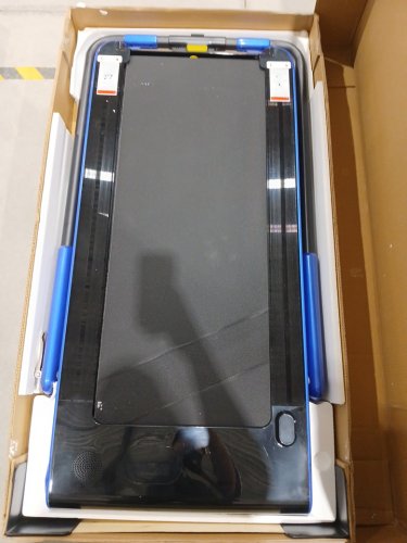 Costway Folding Treadmill - 7.5MPH - 2.2HP - Blue (Model: SP37513NY) image 4