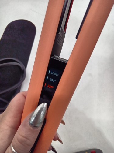 dyson airstrait wet to dry hair straightener - LIMITED EDITION APRICOT/ TOPAZ  (model: ht01) image 8