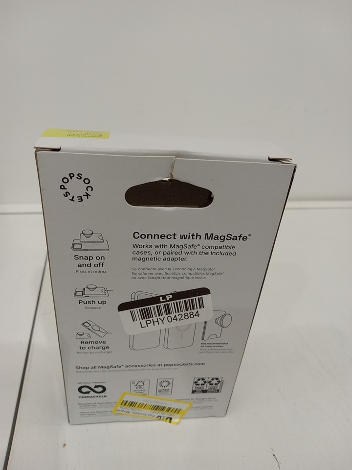 popsocket magnetic phone wallet+ for magsafe with magnetic adapter - Latte Brown image 4