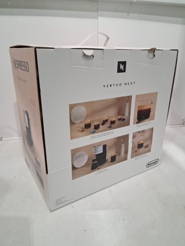 NESPRESSO BY delonghi VERTUO NEXT single serve ESPRESSO & coffee MACHINE - WHITE/BLACK (MODEL: ENV120WCA) image 3