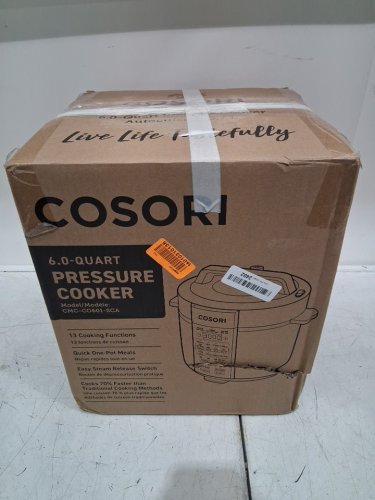 cosori 9-in-1 electric pressure cooker - 1100w - 6qt  (model: CMC-CO601-SCA) image 2