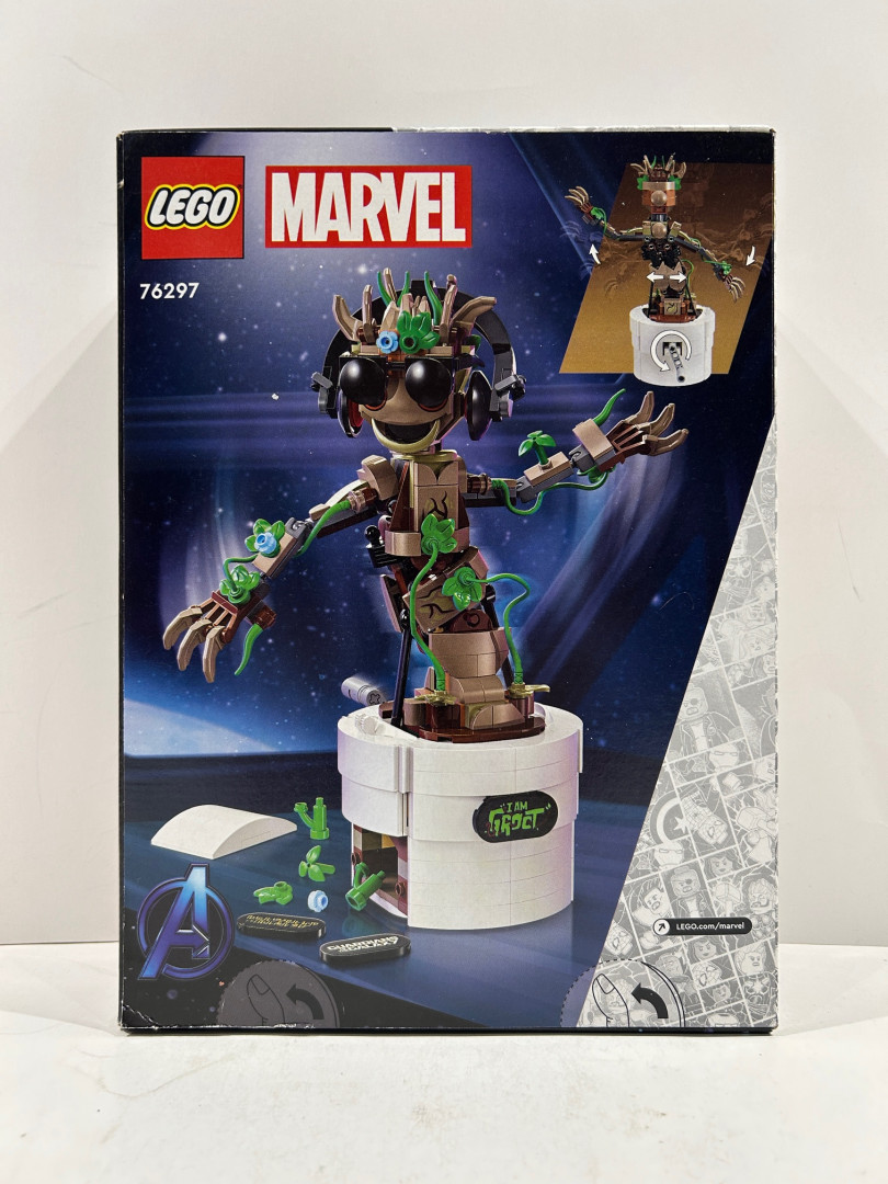 459pc Lego - marvel studios the infinity saga  - dancing groot (76297) image 4