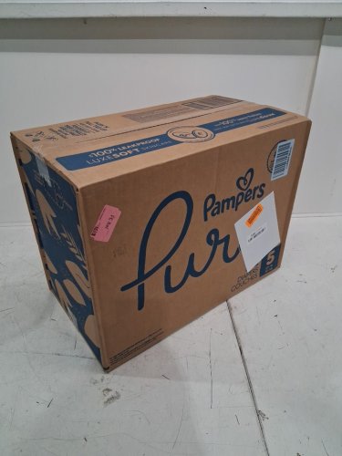 132PK PAMPERS PURE PROTECTION DIAPERS - SIZE 5 (27+ LBS) image 2