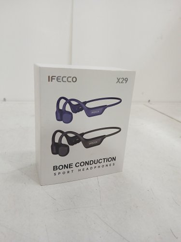 IFECCO Bone Conduction Bluetooth Wireless Headphones with Microphone - black (Model: X29) image 3