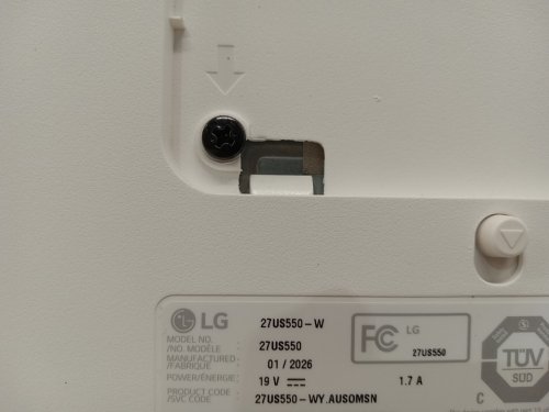 LG ULTRAFINE 4K uhd monitor - 27" | 4k | 5ms delay | ips - WHITE (model: 27US550-W) image 16
