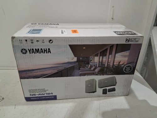 2PK Yamaha Indoor/Outdoor 2-Way Speakers - Black - (model: NS-AW294BL) image 2