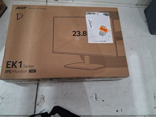 acer ek1 series fhd monitor - 23.8'' - black (model:ek241y) image 6