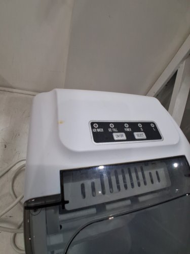 FRIGIDAIRE COMPACT ELECTRIC ICE MAKER - MAKES 26LBS OF ICE/DAY - WHITE (MODEL: EFIC160-WHITE) image 5