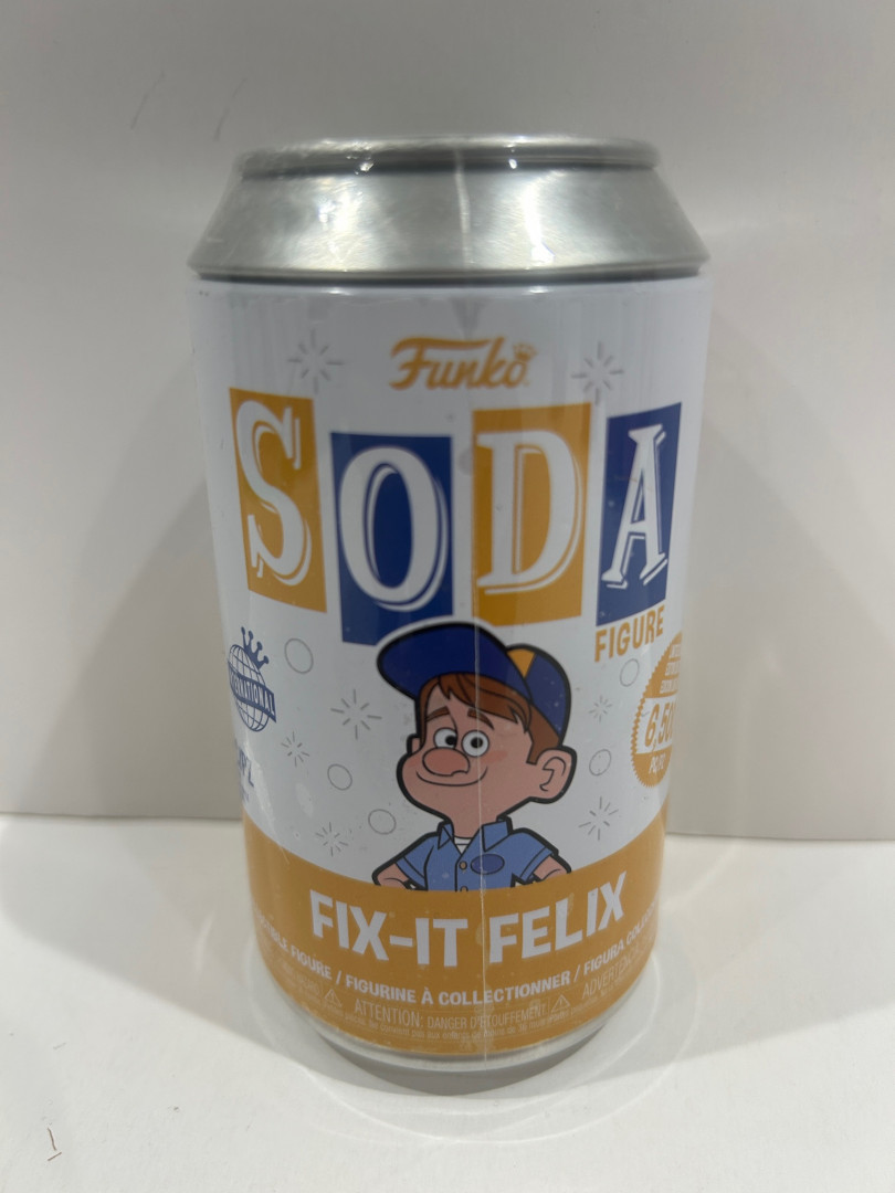 Funko soda! Disney wreck-it Ralph - fix-it felix vinyl figure collectible (1 in 6 chance of chase limited edition) image 3