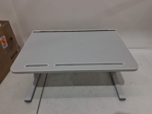 Songmics Adjustable Foldable Bed Desk for Laptop - 22" X 15.7" - Grey (Model: ULLD113GZ01) image 4