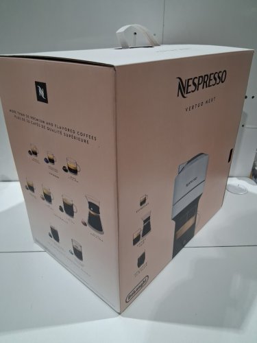 NESPRESSO BY delonghi VERTUO NEXT single serve ESPRESSO & coffee MACHINE - WHITE/BLACK (MODEL: ENV120WCA) image 3