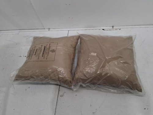2PK PILLOWS FOR PATIO SOFA - 15" - BEIGE/TAN image 2