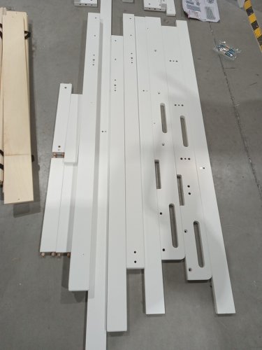 DELTA CHILDREAN LOFT BED WITH GUARDRAIL AND LADDER, WHITE (MODEL: BB81427GN-100) image 6