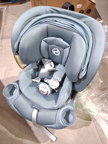 Cybex gold Callisto G 360 Rotating All-in-One Convertible Car Seat with safety assure protection system - 120LBS MAX - stormy blue (model: 524000603) image 4