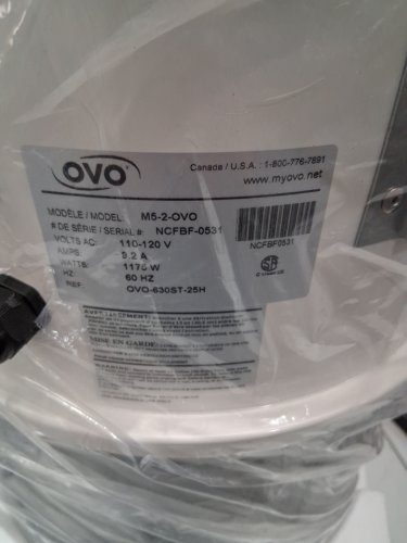 Nadair OVO Heavy Duty Powerful Central Vacuum System - 110V - 9.25Gal - 700 AIR watts - Grey/WHITE (Model: M5-2-OVO) image 6