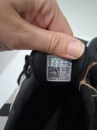 Men's Adidas VS Pace 2.0 Running Shoe - Size 9 - Black (Style: 1904189) image 3