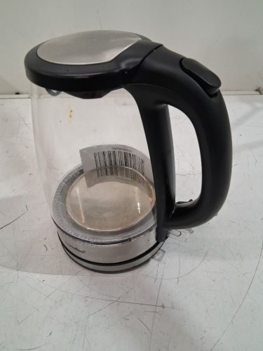 COMFEE GLASS ELECTRIC KETTLE - 1.7L - 1500W - GREY/CLEAR (MODEL: CKT003) image 3